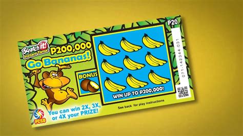 pcso scratch it|I Spent Php. 1,000.00 on Scratch It! GO BANANA.